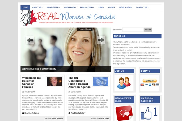 realwomenofcanada.ca site used Gazette-1