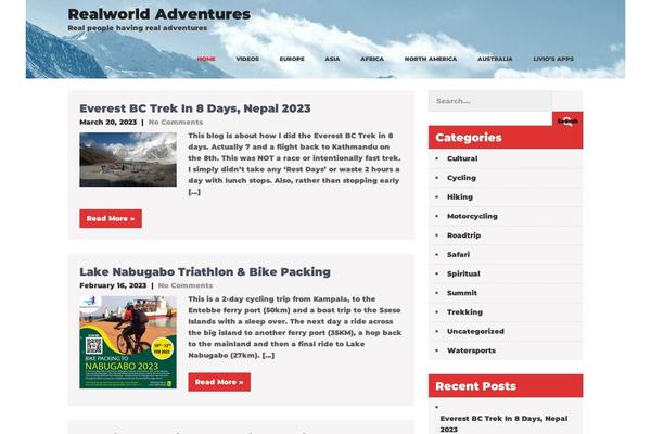 realworldadventures.com site used Prevalent