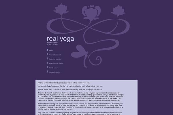 realyoga.org site used Realyoga