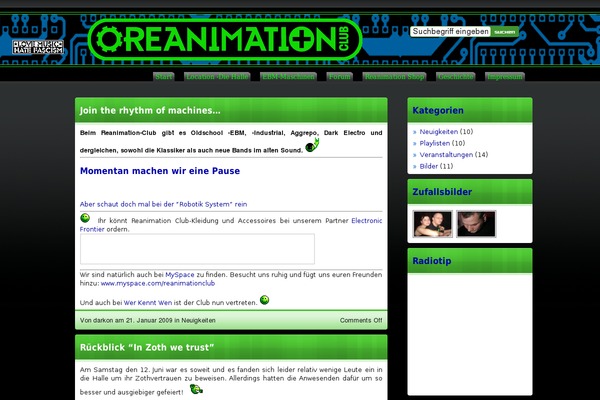 reanimationclub.de site used Bloxy