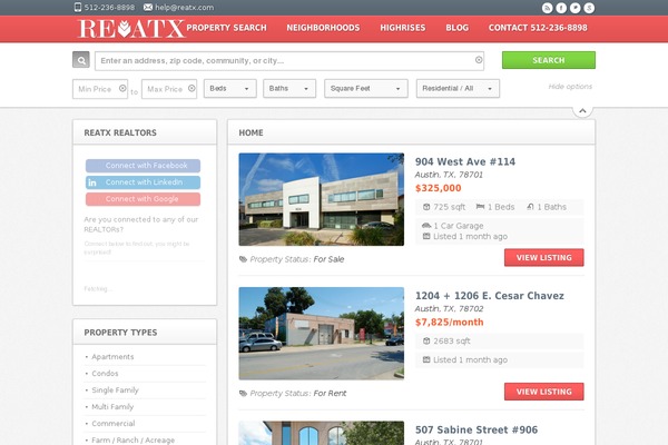 reatx.com site used Reatx1