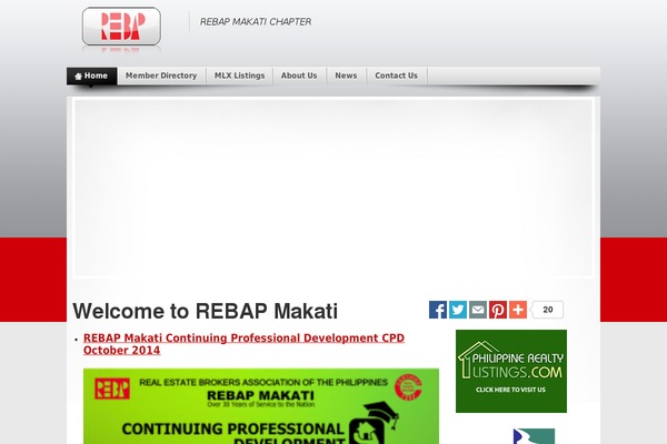 rebapmakati.com site used Divi Child