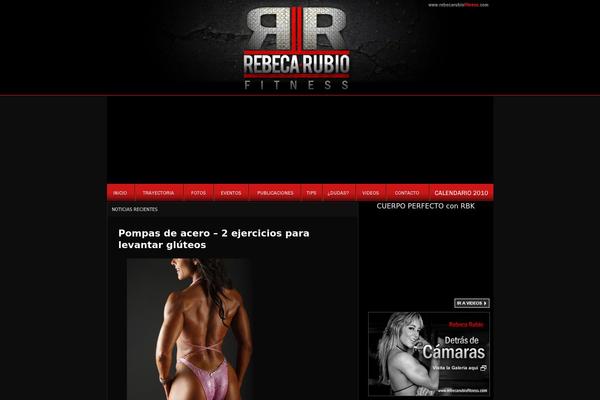 rebecarubiofit.com site used Www.rebecarubio.com