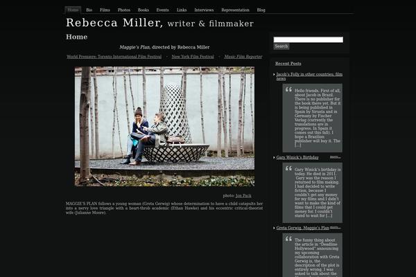 rebecca-miller.com site used Rebeccamiller