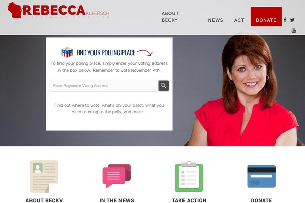 rebeccaforreal.com site used Kleefisch