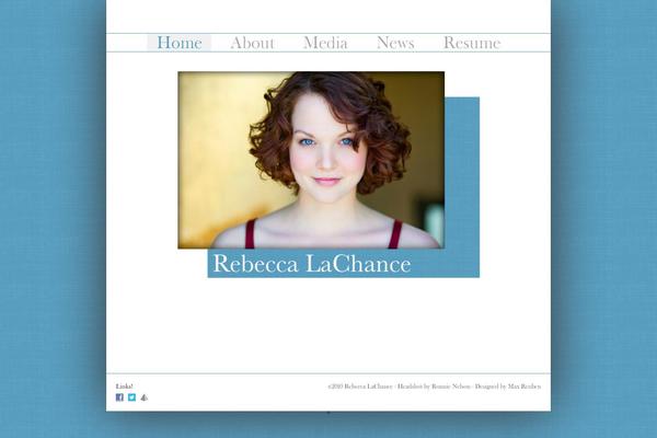 rebeccalachance.com site used Rebecca2