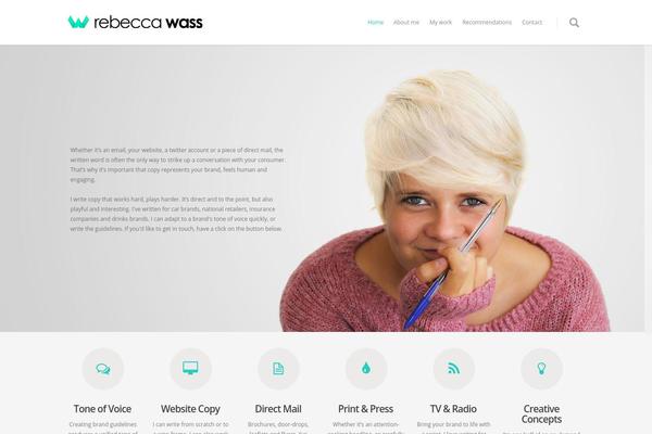 Salient theme site design template sample