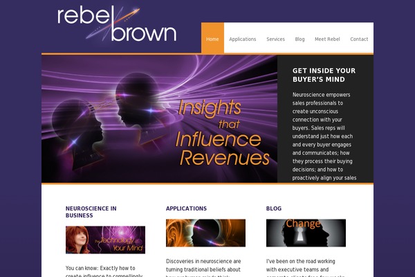 rebelbrown.com site used Finano
