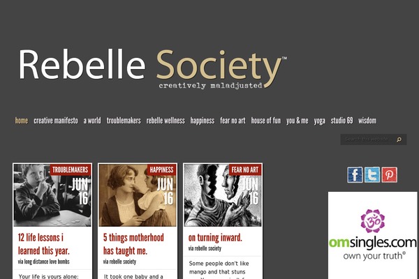 natalie-child theme websites examples