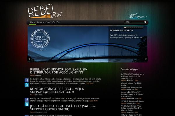 rebellight.se site used Rebellight