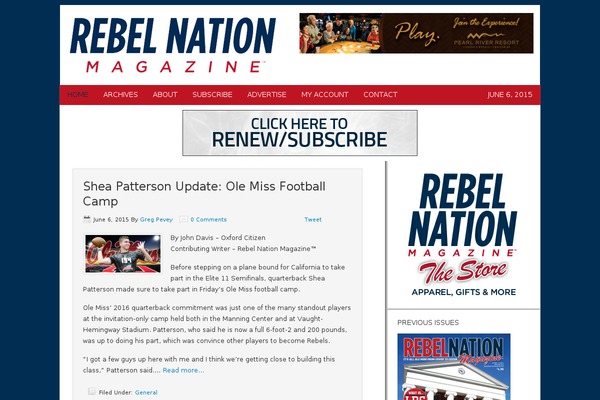 rebelnationmagazine.com site used News