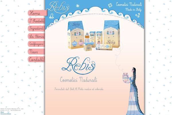 rebis-cosmetici.it site used Rebis
