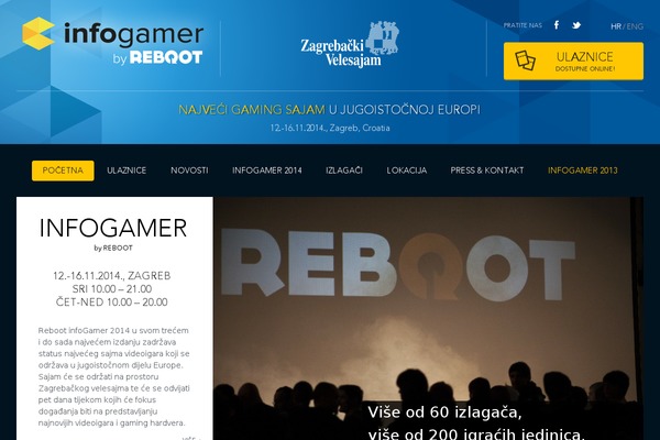 rebootinfogamer.hr site used Infogamer_theme