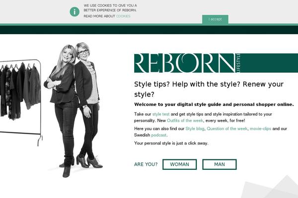 Reborn theme site design template sample