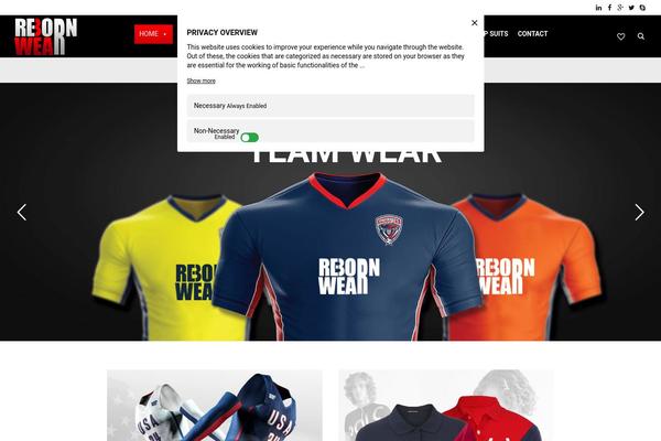 rebornwear.co site used Sports-store