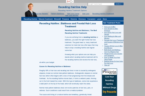 recedinghairlinehelp.com site used Ce41-rc1