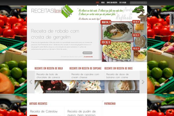 DelicateNews theme site design template sample