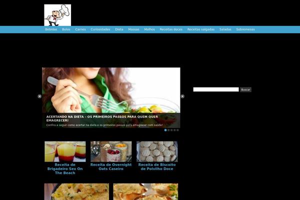 receitas theme websites examples