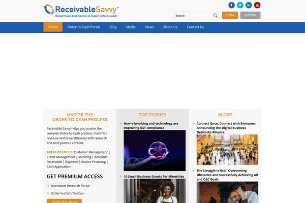 receivablesavvy.com site used Receivable-savvy