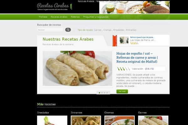 recetasarabes.com site used Receta-arabe