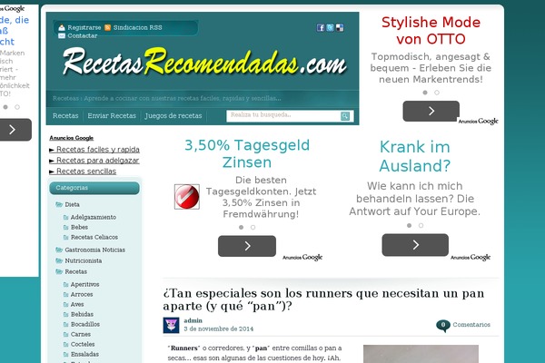 recetasrecomendadas.com site used ORO