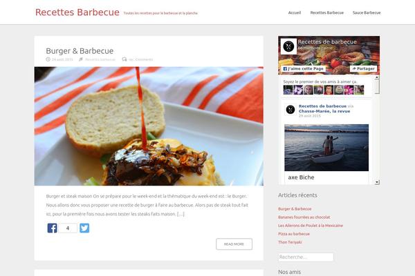 recettes-barbecue.fr site used Rara Clean