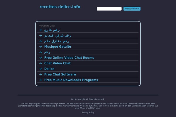 recettes-delice.info site used Recipes_magazine