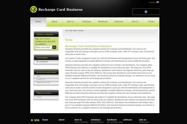 recharge-card-business.com site used Streamline-30