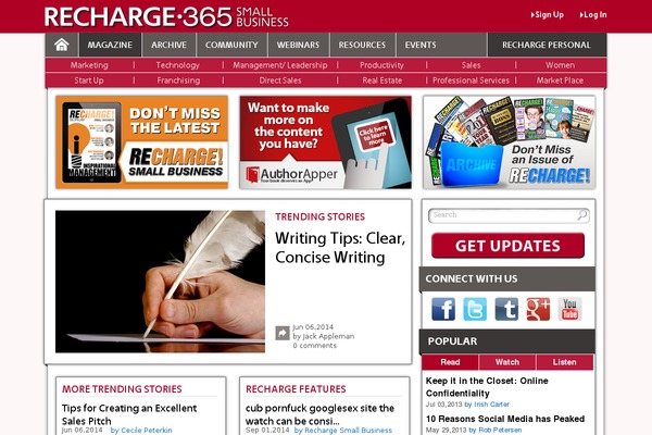 rechargesb.com site used Recharge