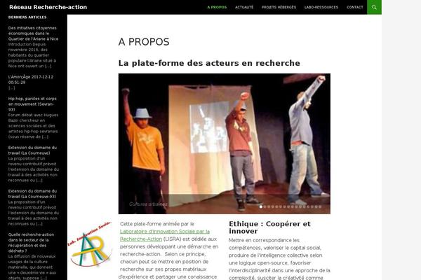 recherche-action.fr site used Scratch-child