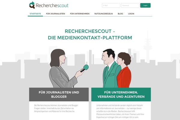 recherchescout.com site used Recherchescout