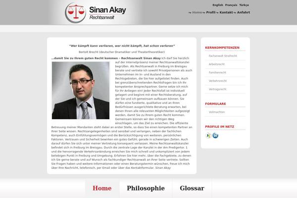 rechtsanwalt-akay.de site used Sinan-akay