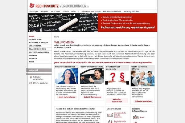 rechtsschutz-versicherungen.ch site used Box-theme