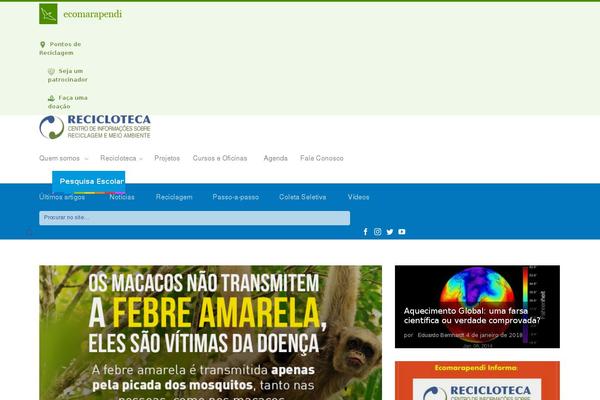 recicloteca.org.br site used Recicloteca