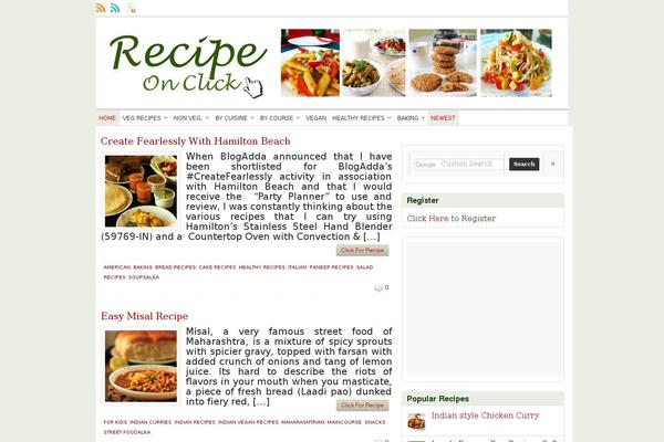 recipeonclick.com site used Satishgandham-swift-4d762293b33c