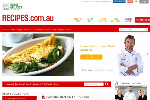 recipes.com.au site used Kd-choose-wellness