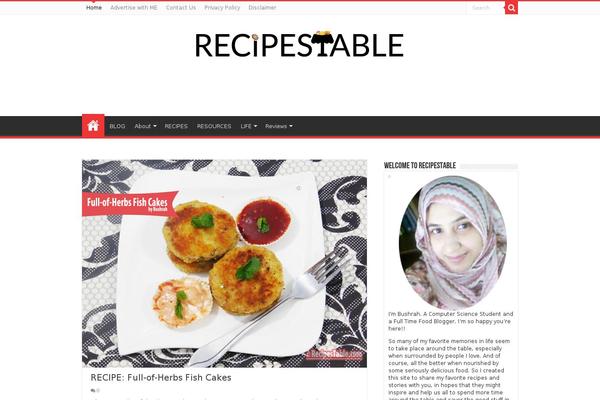 recipestable.com site used Blossom-recipe