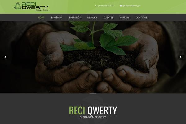 Ecorecycle-child theme site design template sample