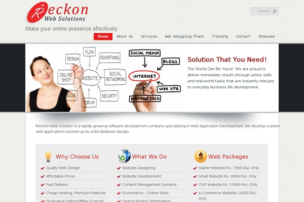 reckonweb.com site used Reckonweb
