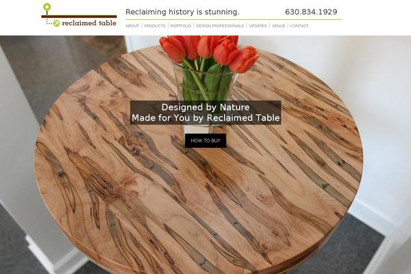 reclaimedtable.com site used Reclaimed