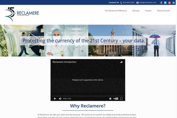 reclamere.com site used Reclamere2