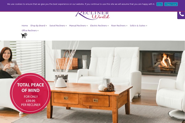 Recliners theme websites examples