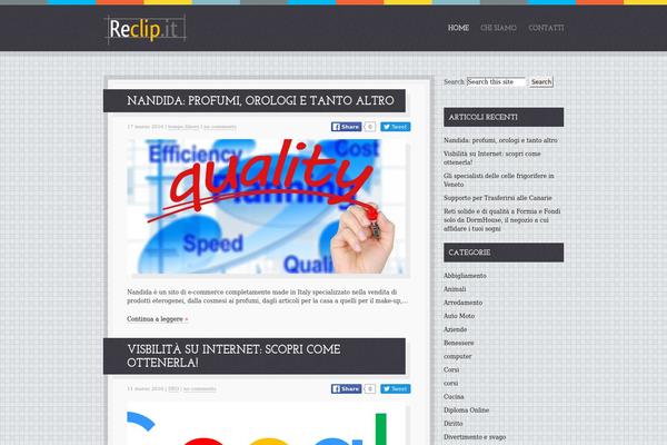 reclip.it site used Germaniumify