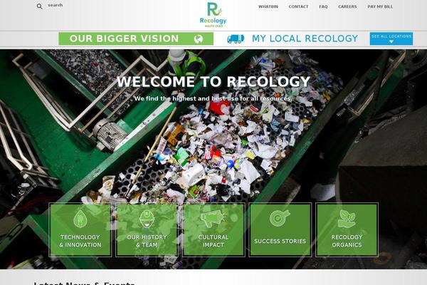 recologysouthbay.com site used Recology