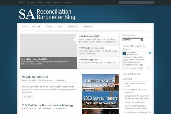 reconciliationbarometer.org site used Fivecast3