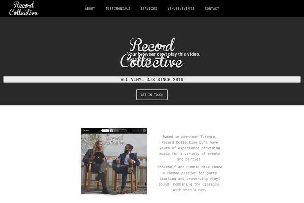 recordcollective.ca site used Creedence