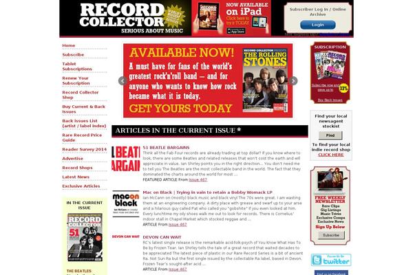 recordcollectormag.com site used Mallow-child
