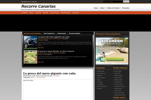 recorrecanarias.com site used Autoscraze