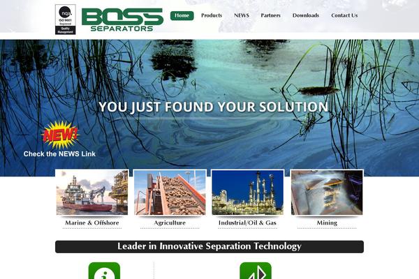 recoveredenergy.com site used Boss_theme