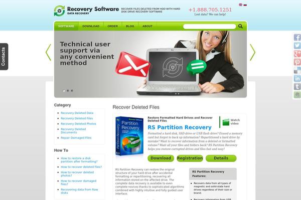 recoverhdd.com site used Soft